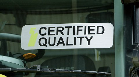 Aufkleber_Certified Quality