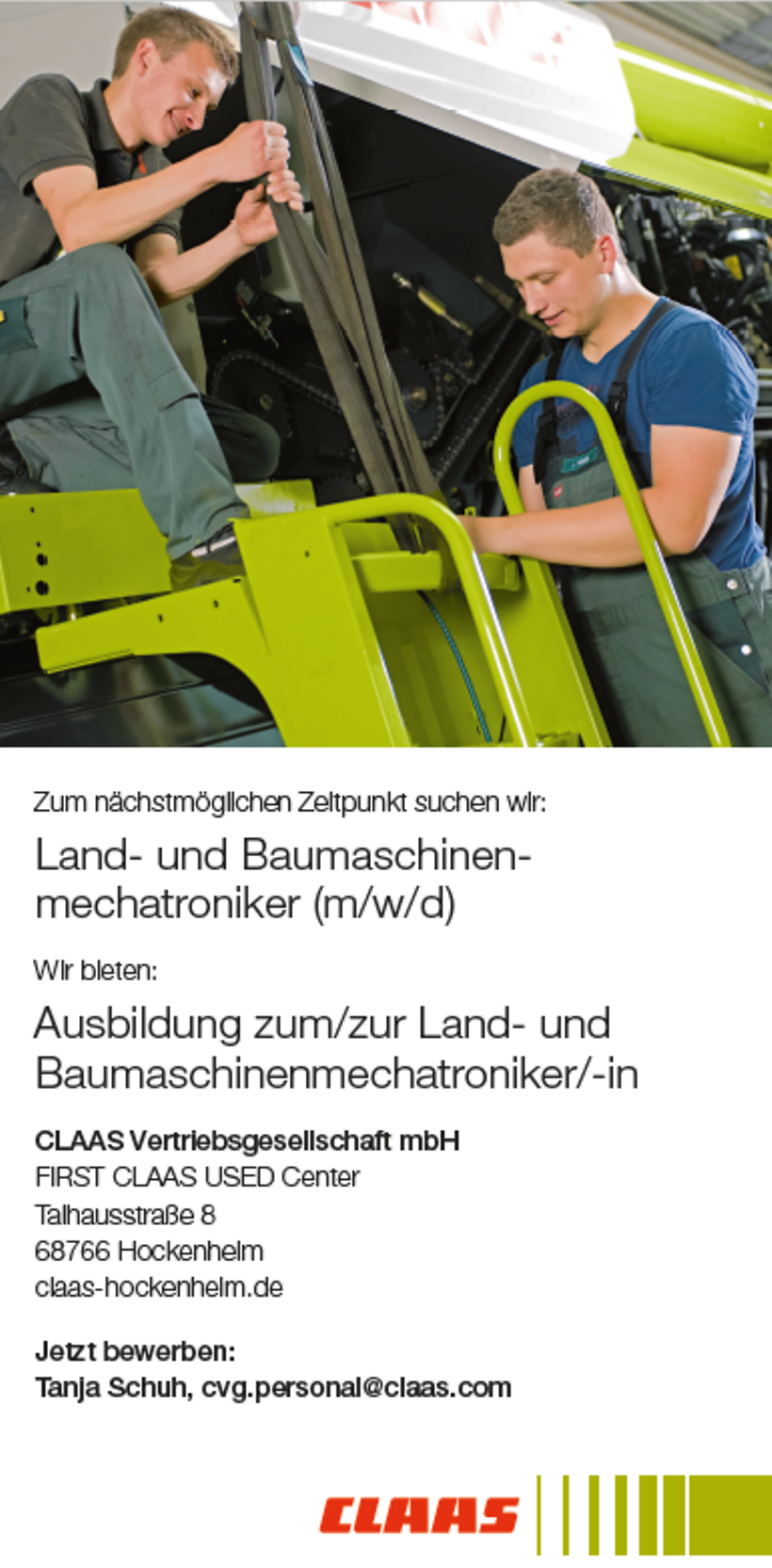 Flyer Werkstatt Hockenheim